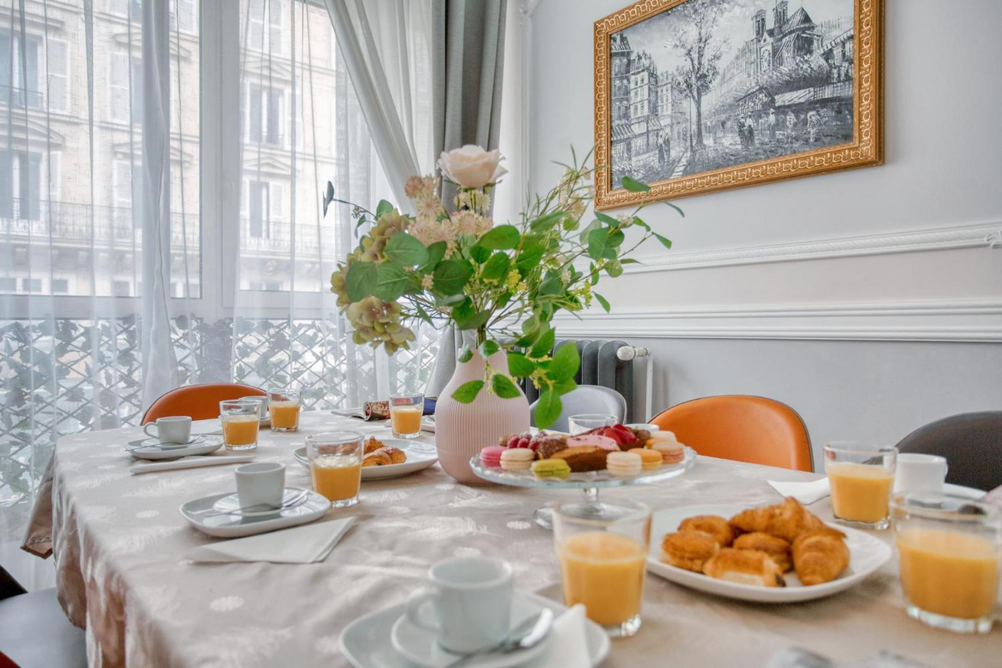 Charmant 150M2 5Ch Romantic - Centre Ville - Clim باريس المظهر الخارجي الصورة
