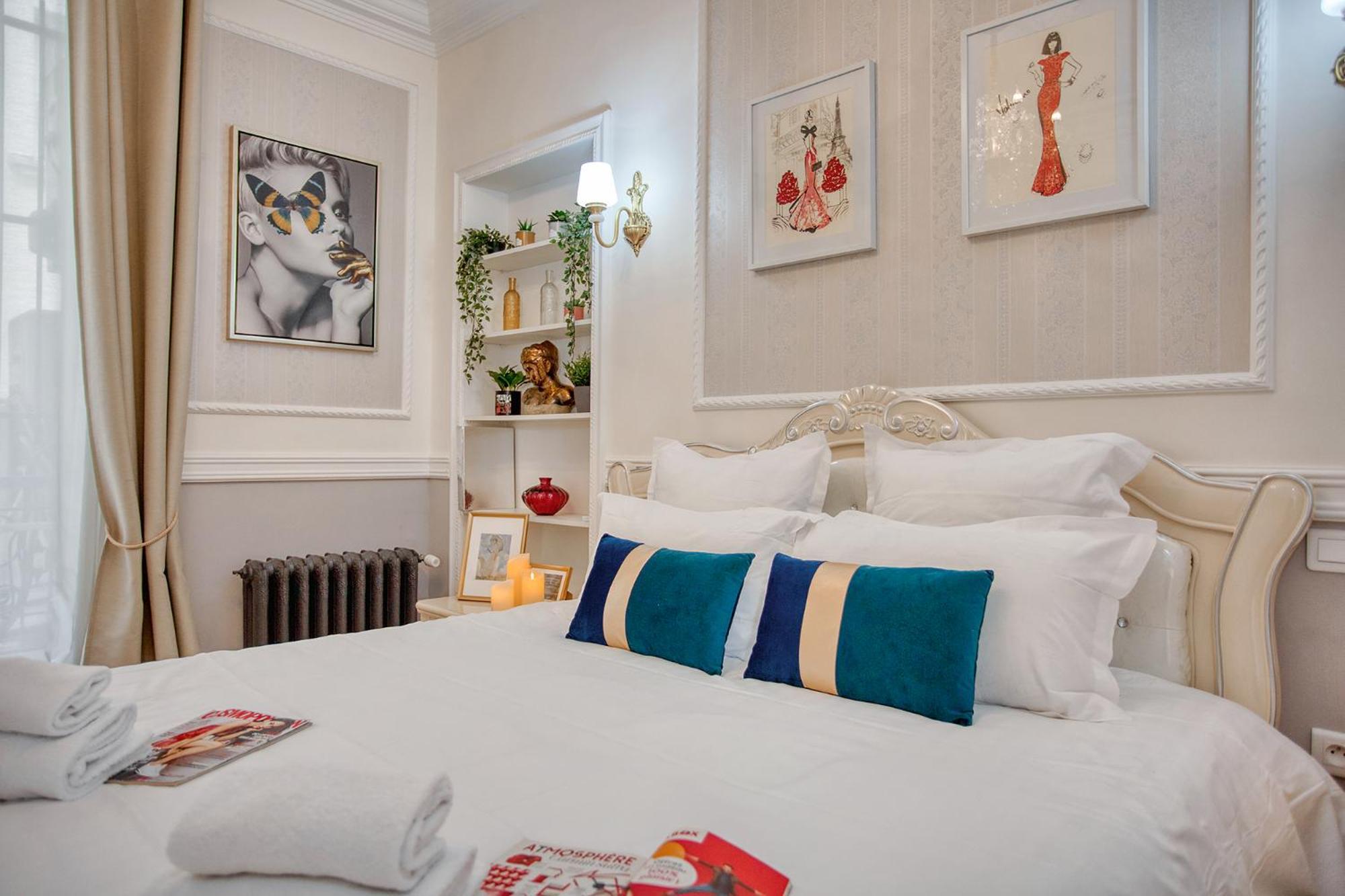 Charmant 150M2 5Ch Romantic - Centre Ville - Clim باريس المظهر الخارجي الصورة
