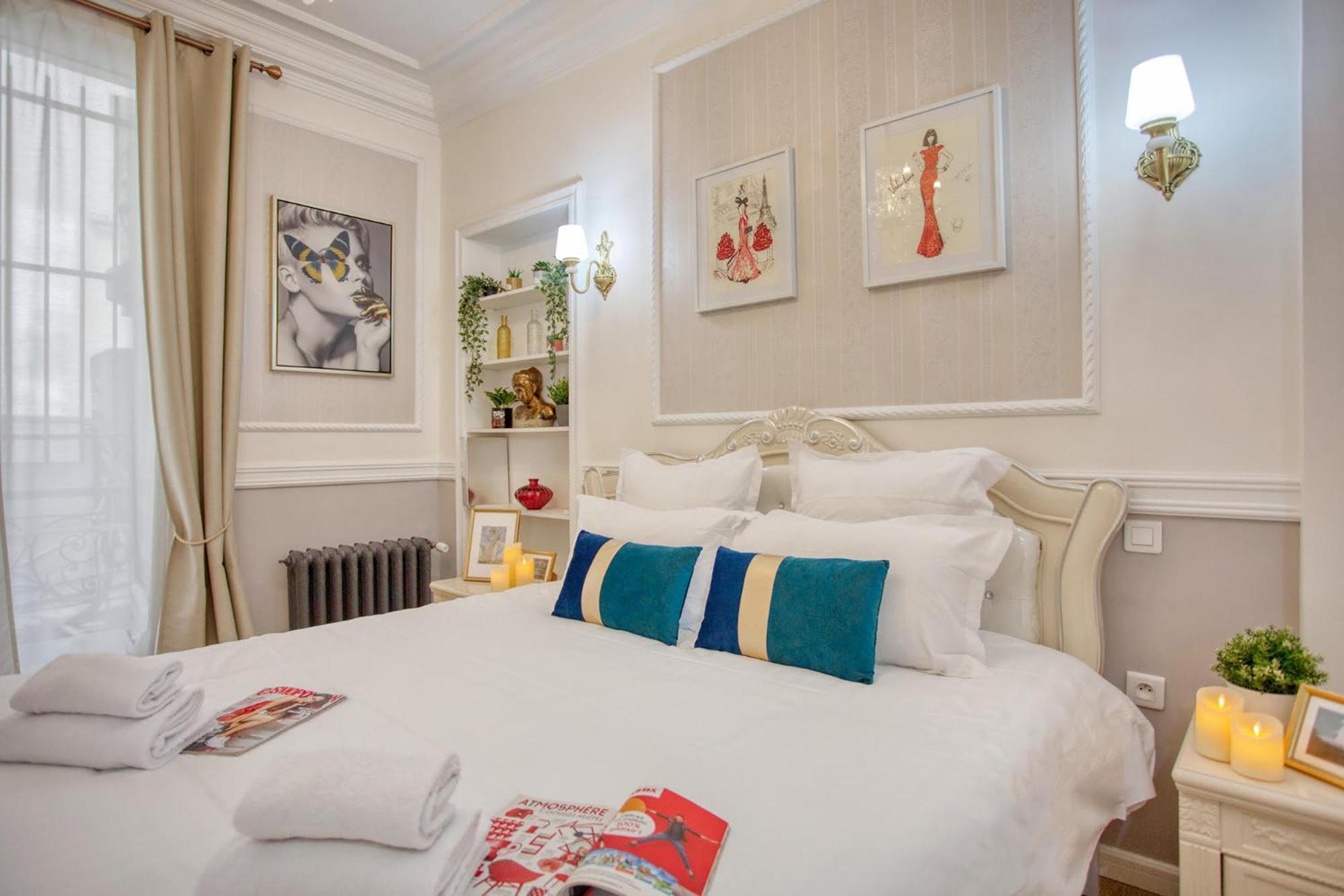 Charmant 150M2 5Ch Romantic - Centre Ville - Clim باريس المظهر الخارجي الصورة