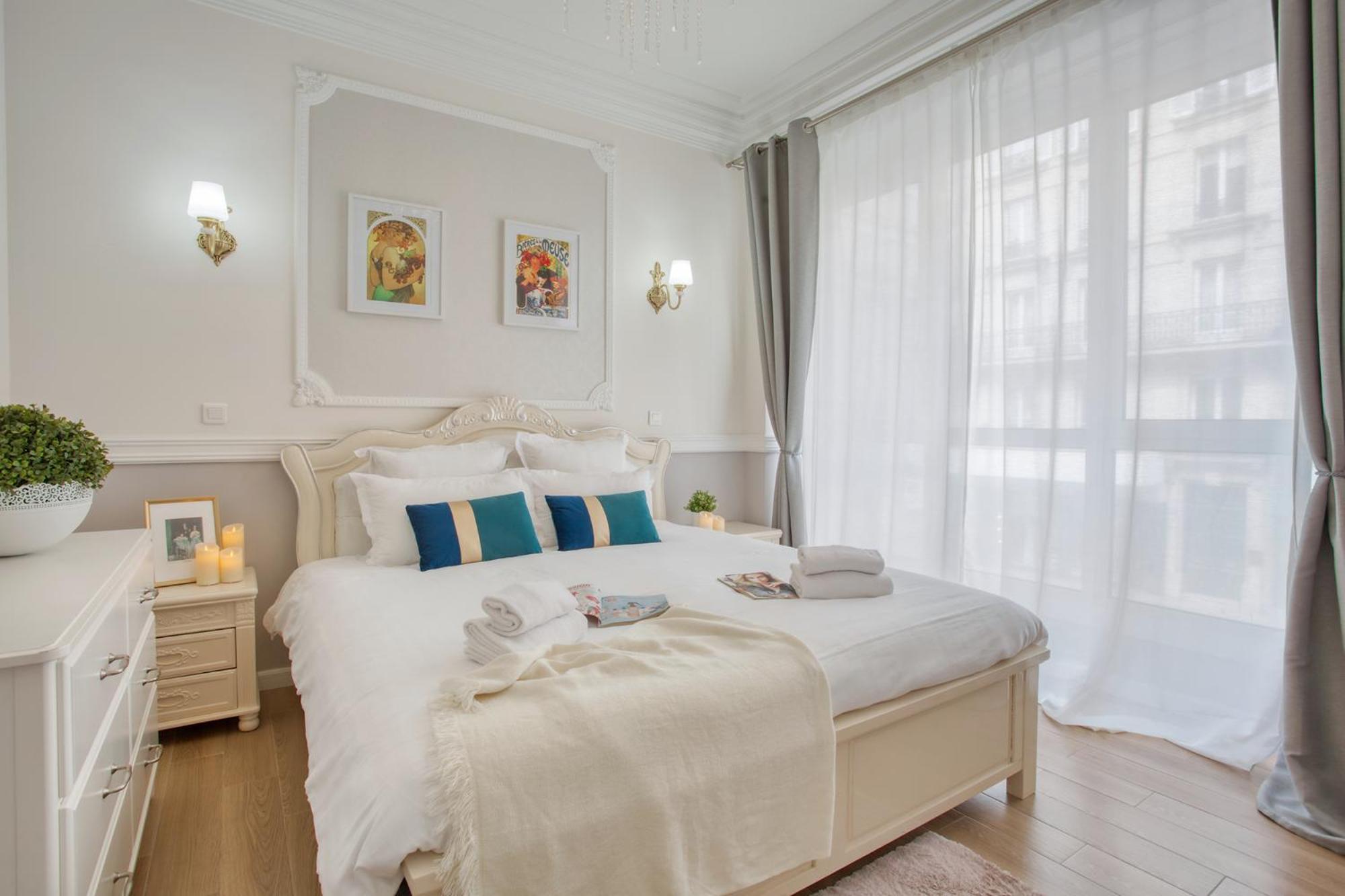 Charmant 150M2 5Ch Romantic - Centre Ville - Clim باريس المظهر الخارجي الصورة
