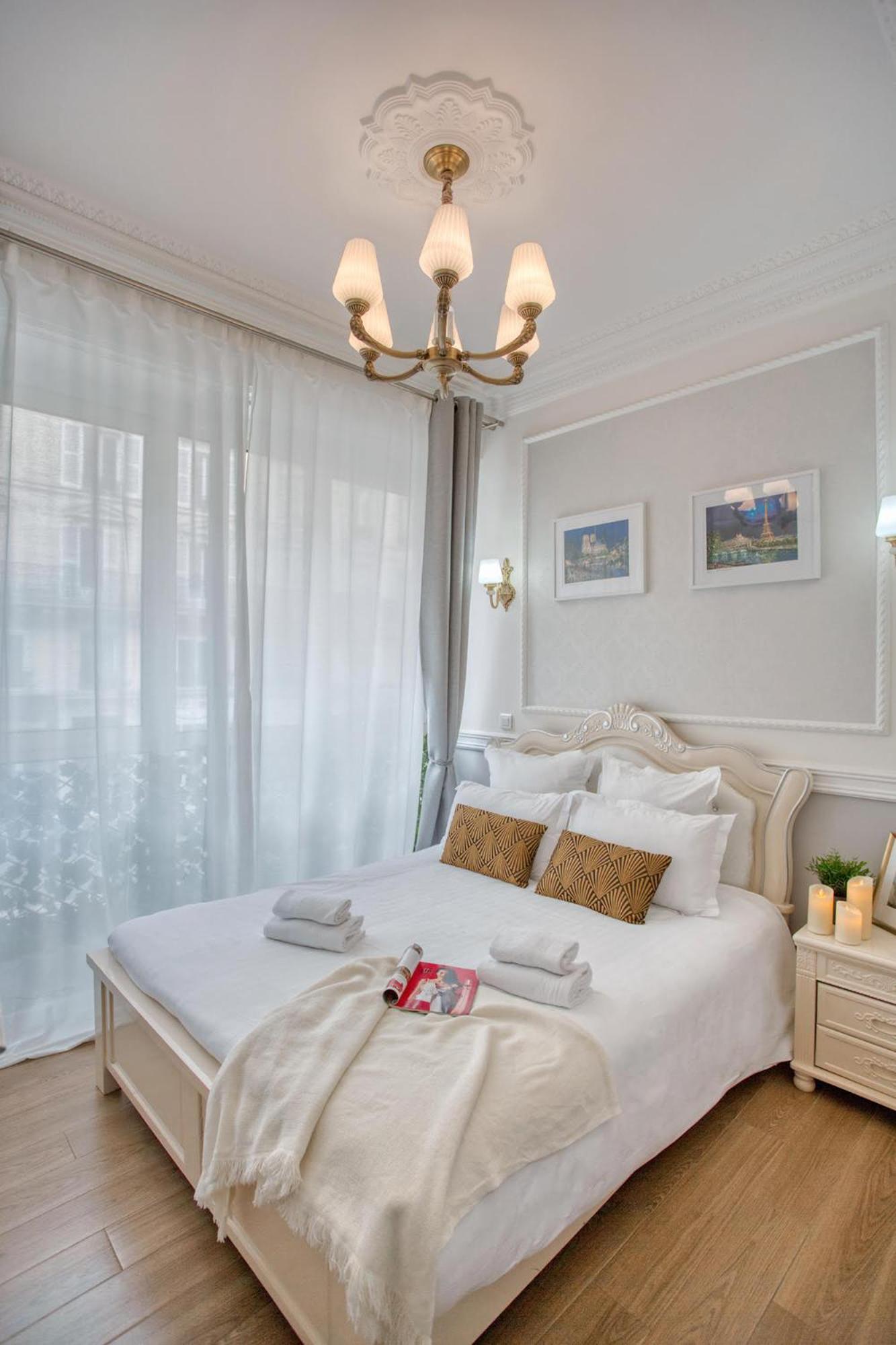 Charmant 150M2 5Ch Romantic - Centre Ville - Clim باريس المظهر الخارجي الصورة